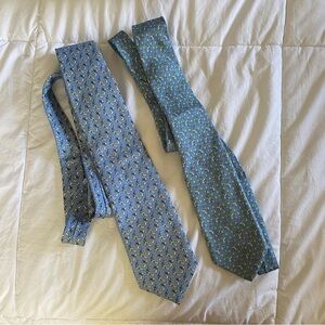 Vineyard Vines // tie bundle - snowboarder and leprechaun
